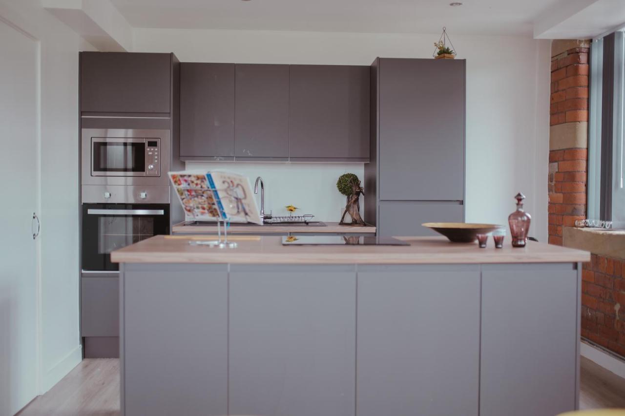 Bv Luxury Apartment Penthouse Conditioning House Bradford  Exteriör bild