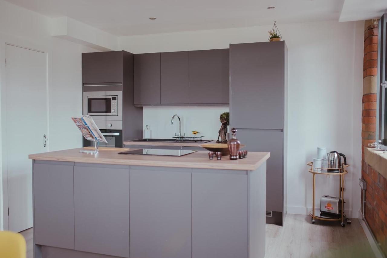 Bv Luxury Apartment Penthouse Conditioning House Bradford  Exteriör bild
