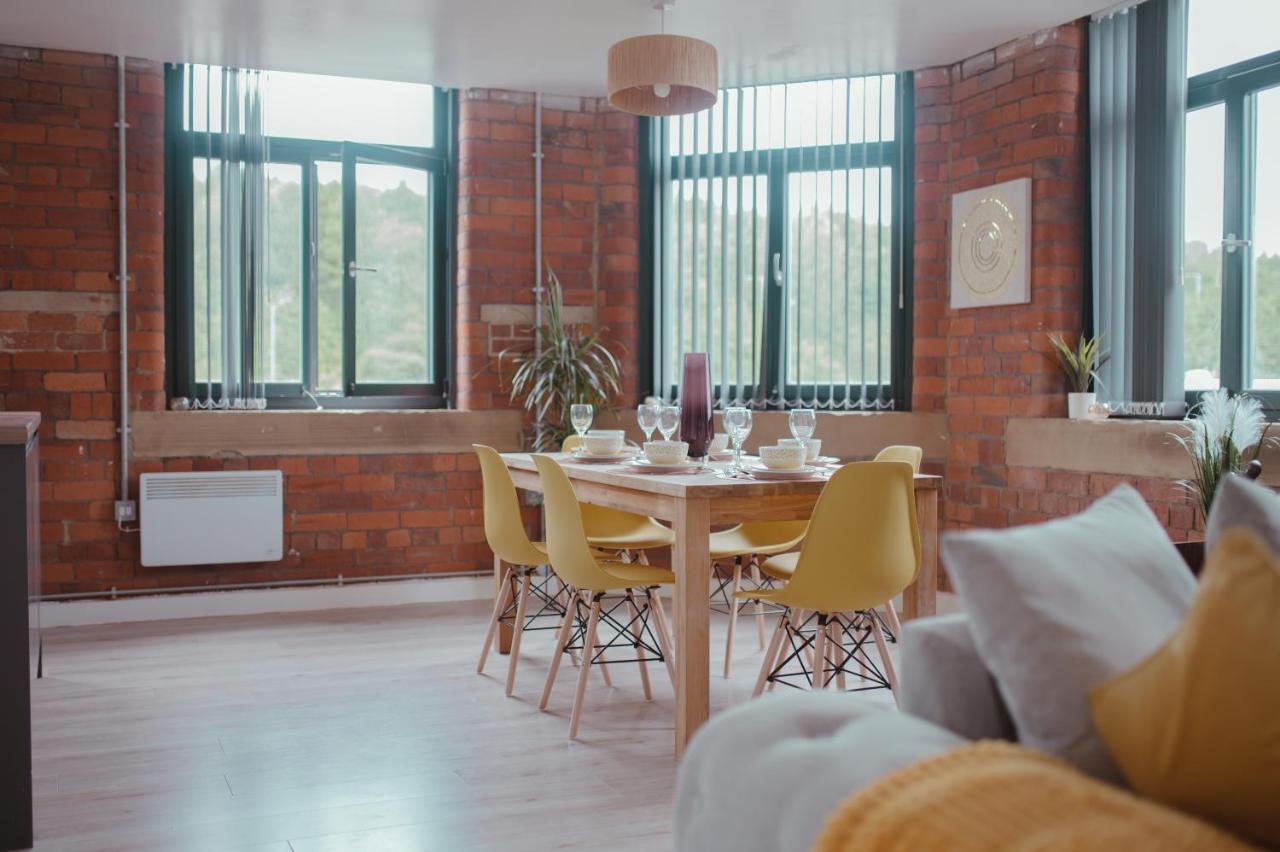 Bv Luxury Apartment Penthouse Conditioning House Bradford  Exteriör bild