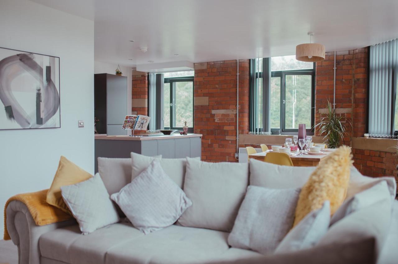 Bv Luxury Apartment Penthouse Conditioning House Bradford  Exteriör bild