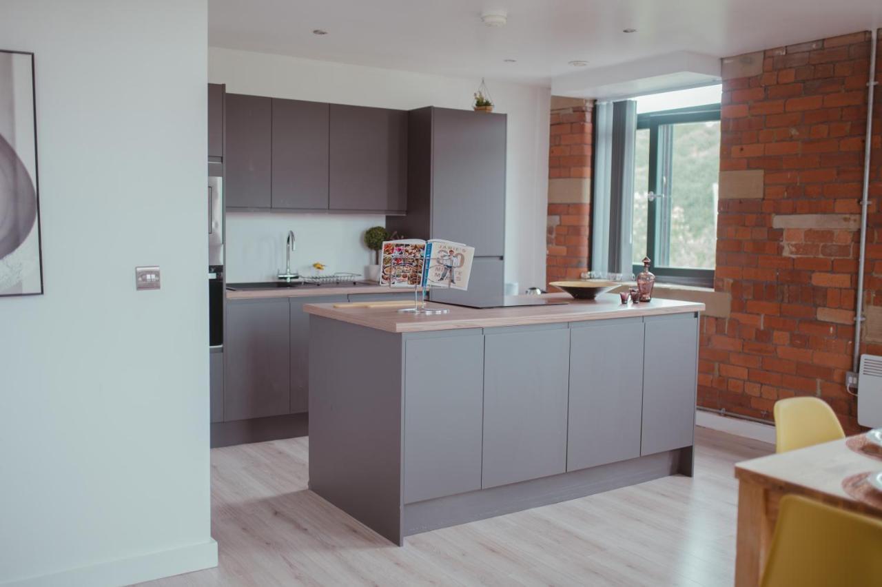 Bv Luxury Apartment Penthouse Conditioning House Bradford  Exteriör bild